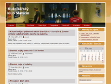 Tablet Screenshot of forum.kkslavicin.cz