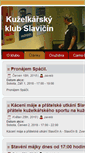 Mobile Screenshot of kkslavicin.cz