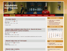 Tablet Screenshot of kkslavicin.cz